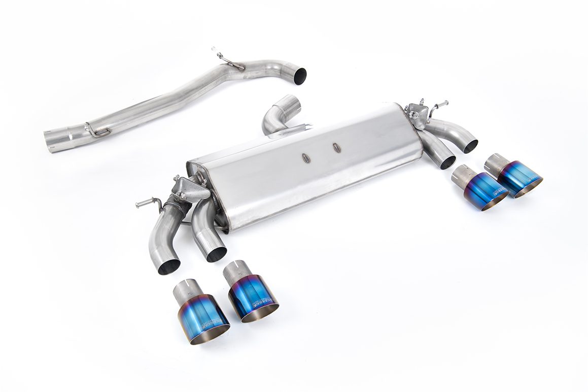 MILLTEK - Sport Exhaust System - Volkswagen Golf Mk7.5 R 76mm (2017-2021) 1 MILLTEK - Sport Exhaust System - Volkswagen Golf Mk7.5 R 76mm (2017-2021)