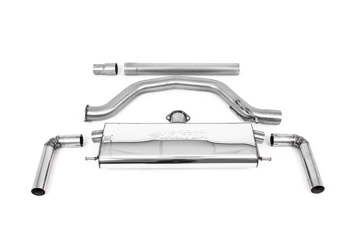 MILLTEK - Sport Exhaust System - VW Golf GTI Mk8 (2021-2024) 1 MILLTEK - Sport Exhaust System - VW Golf GTI Mk8 (2021-2024)