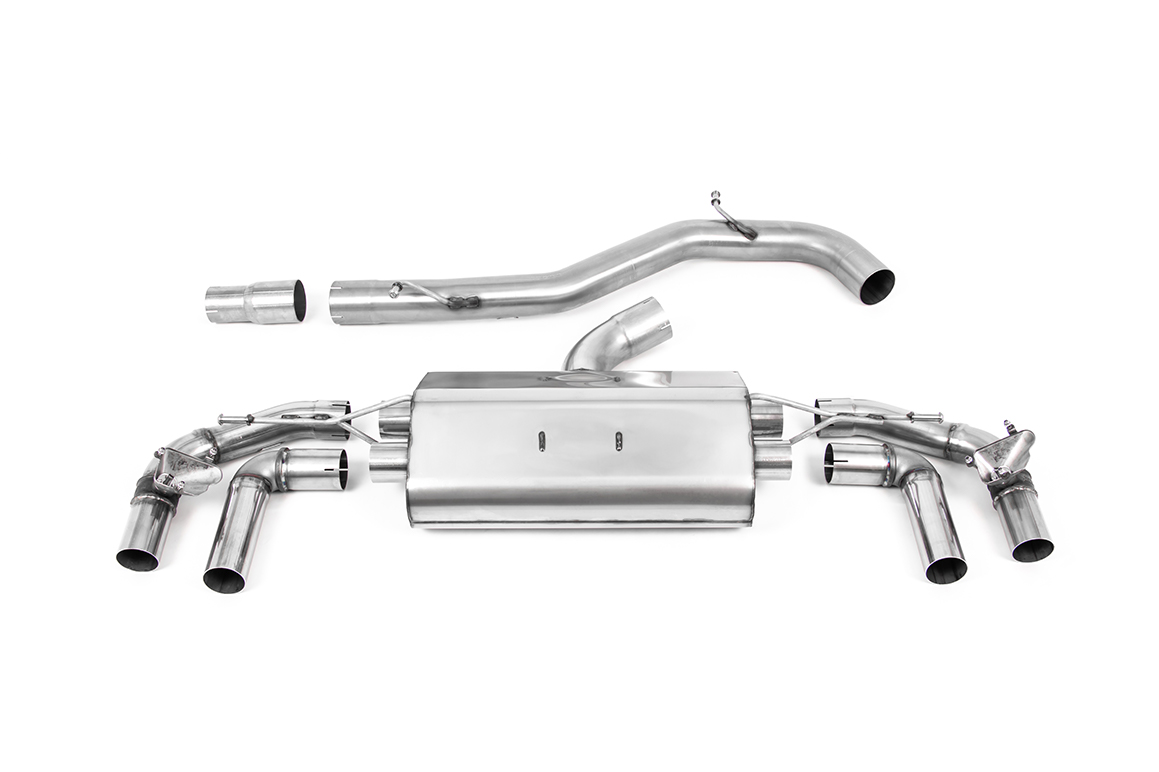 MILLTEK - Sport Exhaust System - VW GOLF R Mk8 (2021-2024) 1 MILLTEK - Sport Exhaust System - VW GOLF R Mk8 (2021-2024)