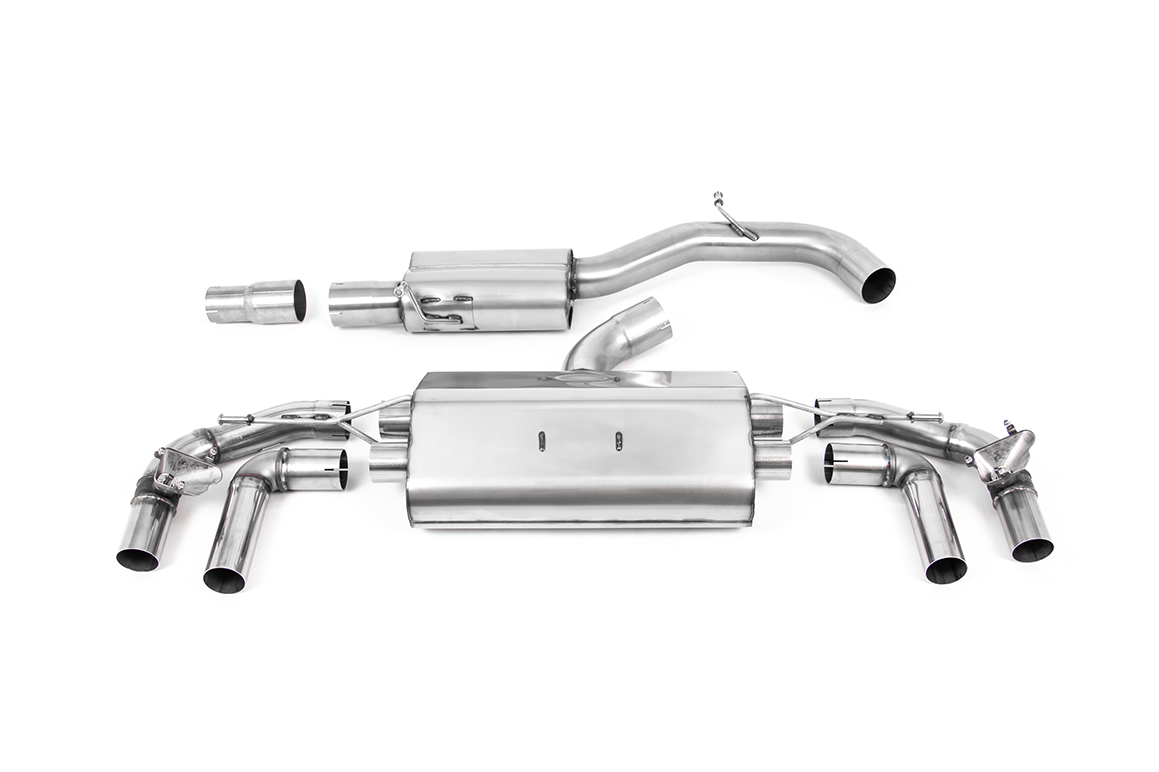 MILLTEK - Sport Exhaust System - VW GOLF R Mk8 (2021-2024) 1 MILLTEK - Sport Exhaust System - VW GOLF R Mk8 (2021-2024)