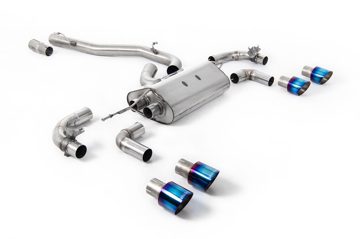 MILLTEK - Sport Exhaust System - VW Golf R Mk7.5 (2019-2020) 1 MILLTEK - Sport Exhaust System - VW Golf R Mk7.5 (2019-2020)