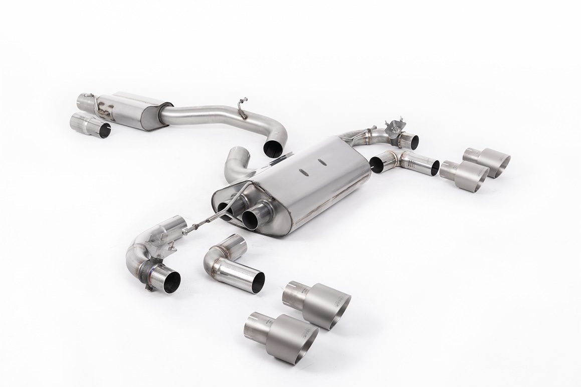 MILLTEK - Sport Exhaust System - VW Golf R Mk7.5 (2019-2020) 1 MILLTEK - Sport Exhaust System - VW Golf R Mk7.5 (2019-2020)