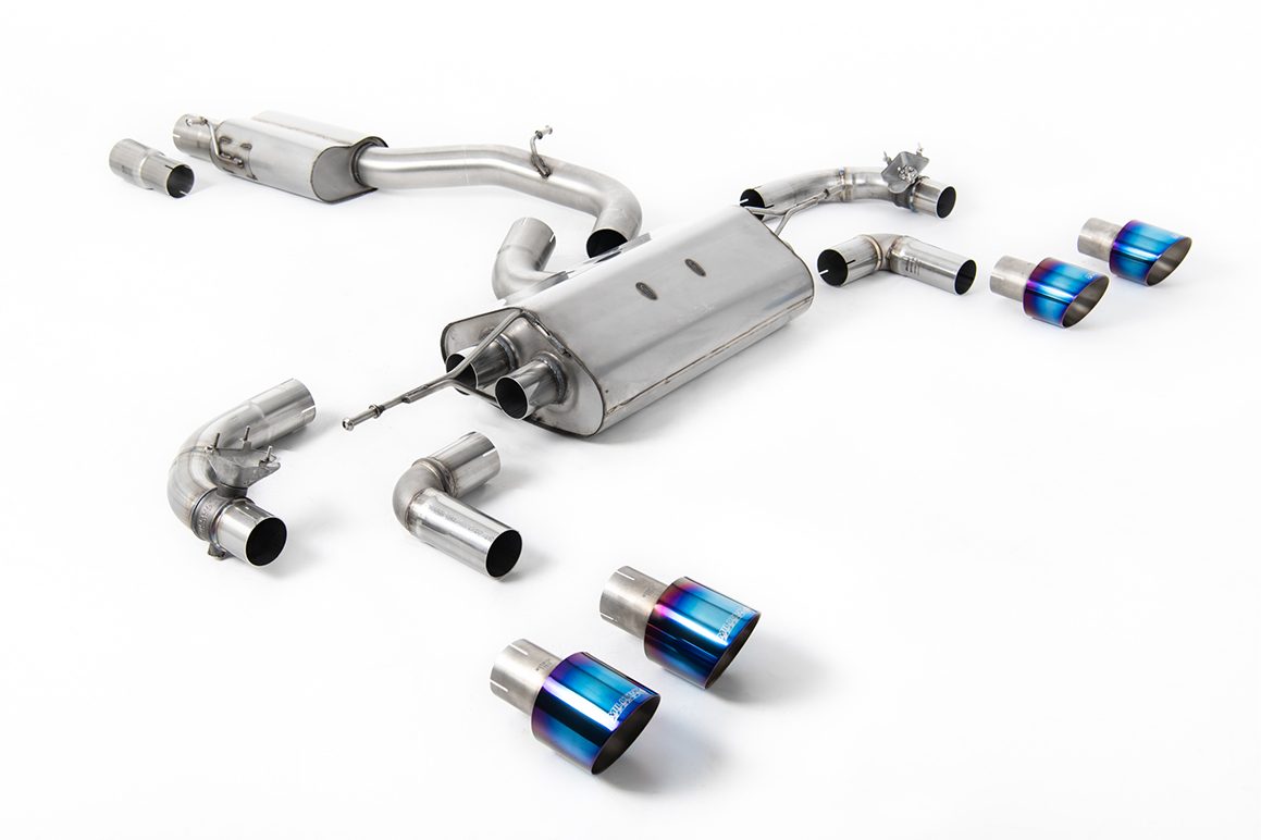 MILLTEK - Sport Exhaust System - VW Golf R Mk7.5 (2019-2020) 1 MILLTEK - Sport Exhaust System - VW Golf R Mk7.5 (2019-2020)
