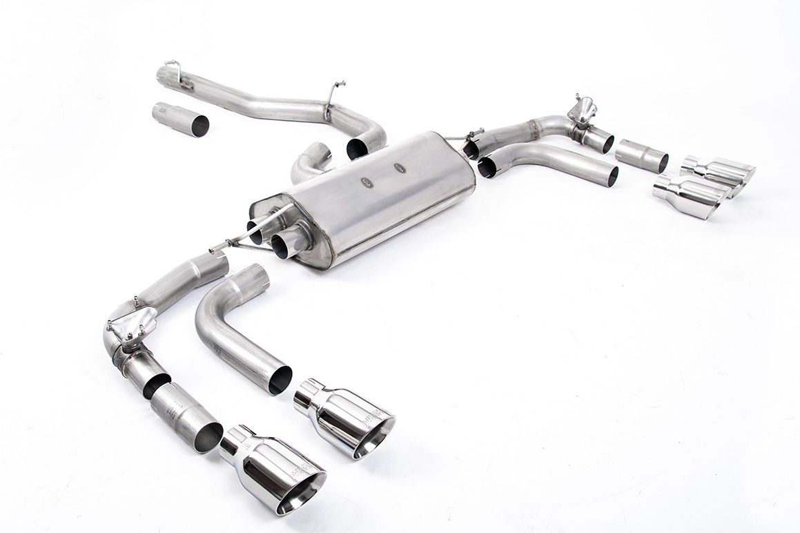MILLTEK - Sport Exhaust System - Volkswagen Tiguan R EA888.4 MQB (2021) 1 MILLTEK - Sport Exhaust System - Volkswagen Tiguan R EA888.4 MQB (2021)