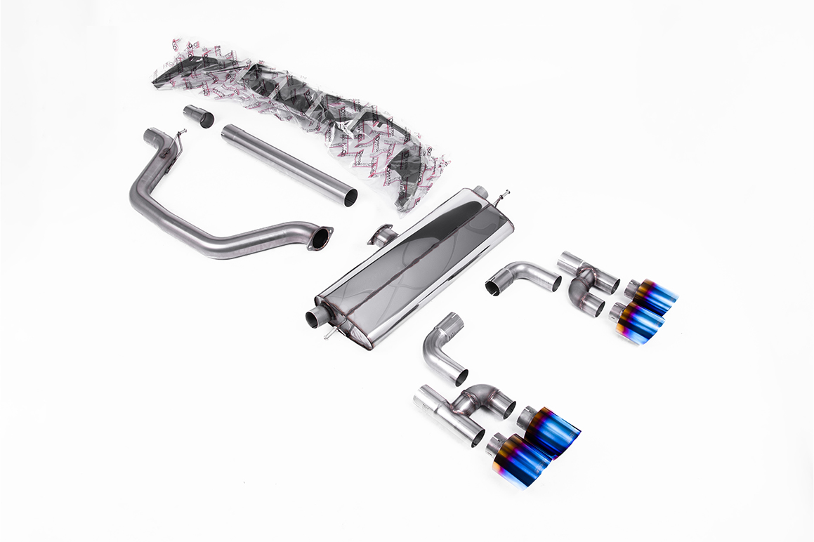 MILLTEK - Sport Exhaust System - VW Golf GTI Mk8 (2020-2024) 1 MILLTEK - Sport Exhaust System - VW Golf GTI Mk8 (2020-2024)