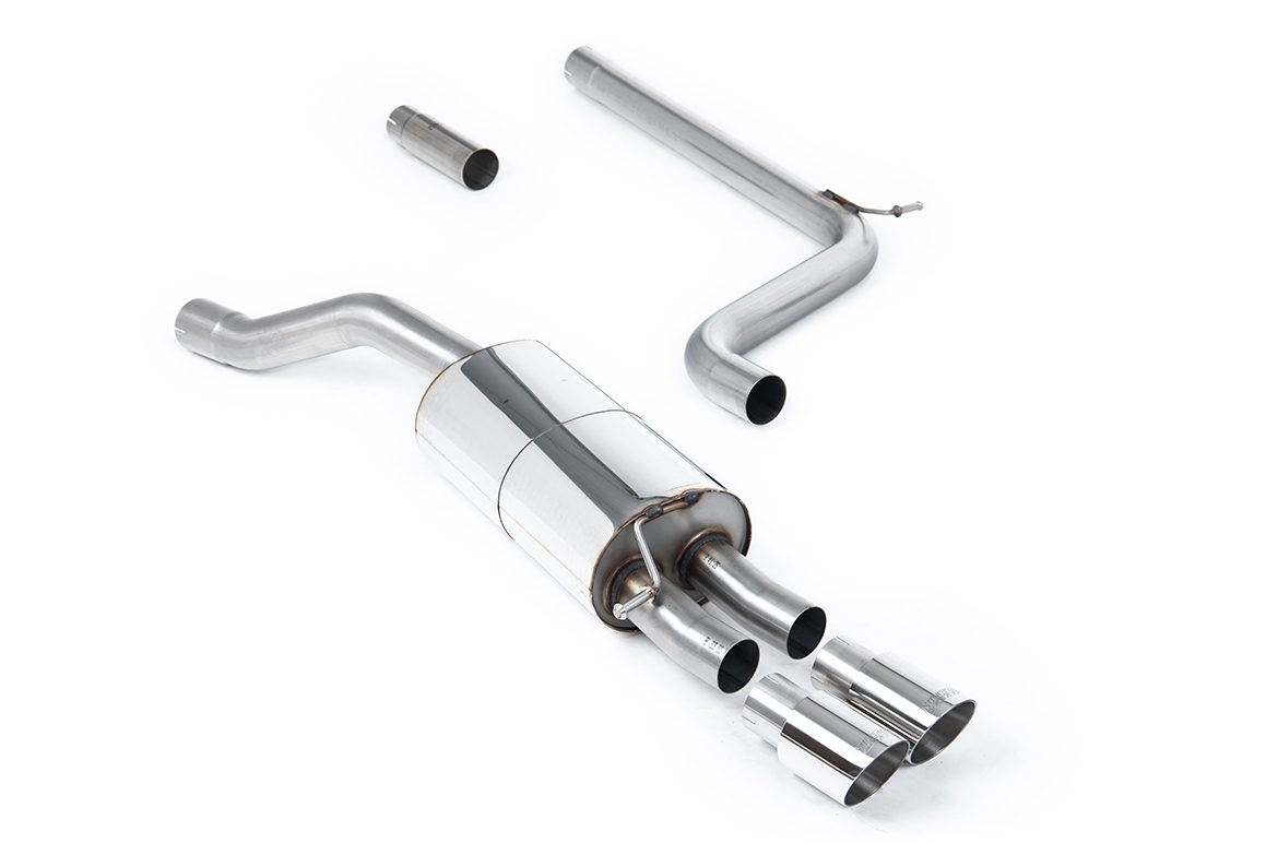 MILLTEK - Sport Exhaust System - Volkswagen Polo GPF OPF Models (2019) 1 MILLTEK - Sport Exhaust System - Volkswagen Polo GPF OPF Models (2019)