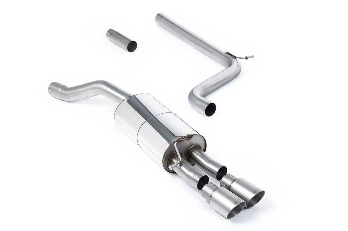 MILLTEK - Sport Exhaust System - Volkswagen Polo GPF OPF Models (2019) 1 MILLTEK - Sport Exhaust System - Volkswagen Polo GPF OPF Models (2019)
