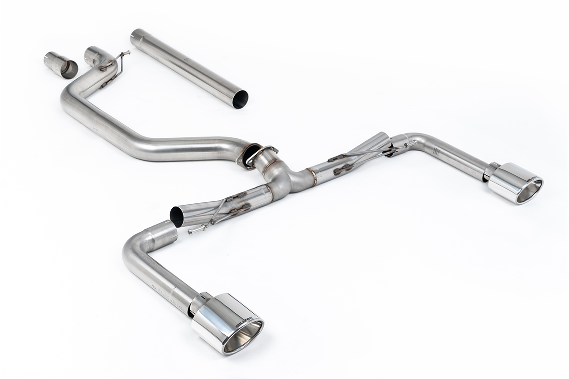 MILLTEK - Sport Exhaust System - VW Golf GTI Mk8 (2021-2024) 1 MILLTEK - Sport Exhaust System - VW Golf GTI Mk8 (2021-2024)