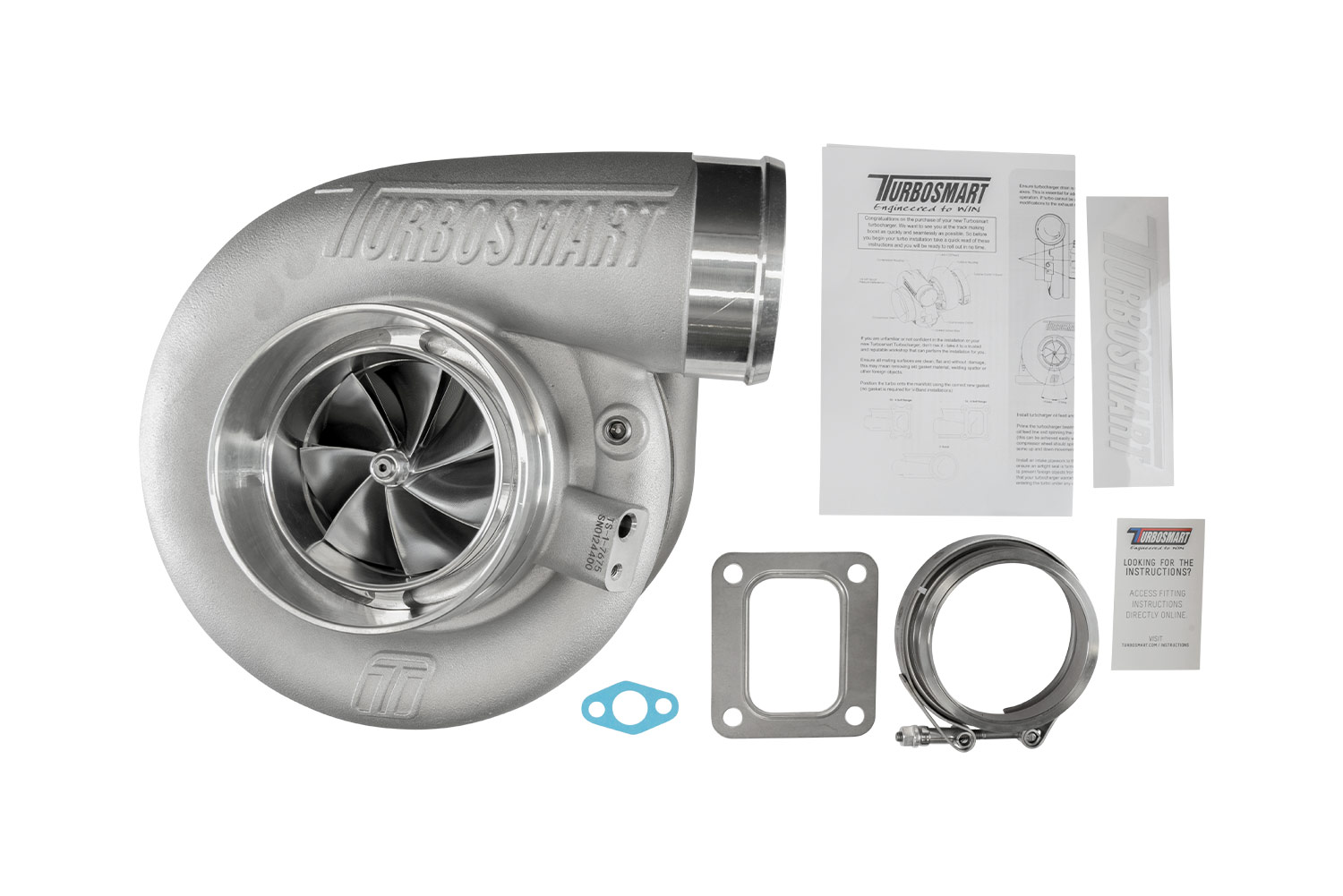 turbosmart TS-1 Turbocharger 7675 T4 1.24AR Externally Wastegated 6 turbosmart TS-1 Turbocharger 7675 T4 1.24AR Externally Wastegated - Image 6