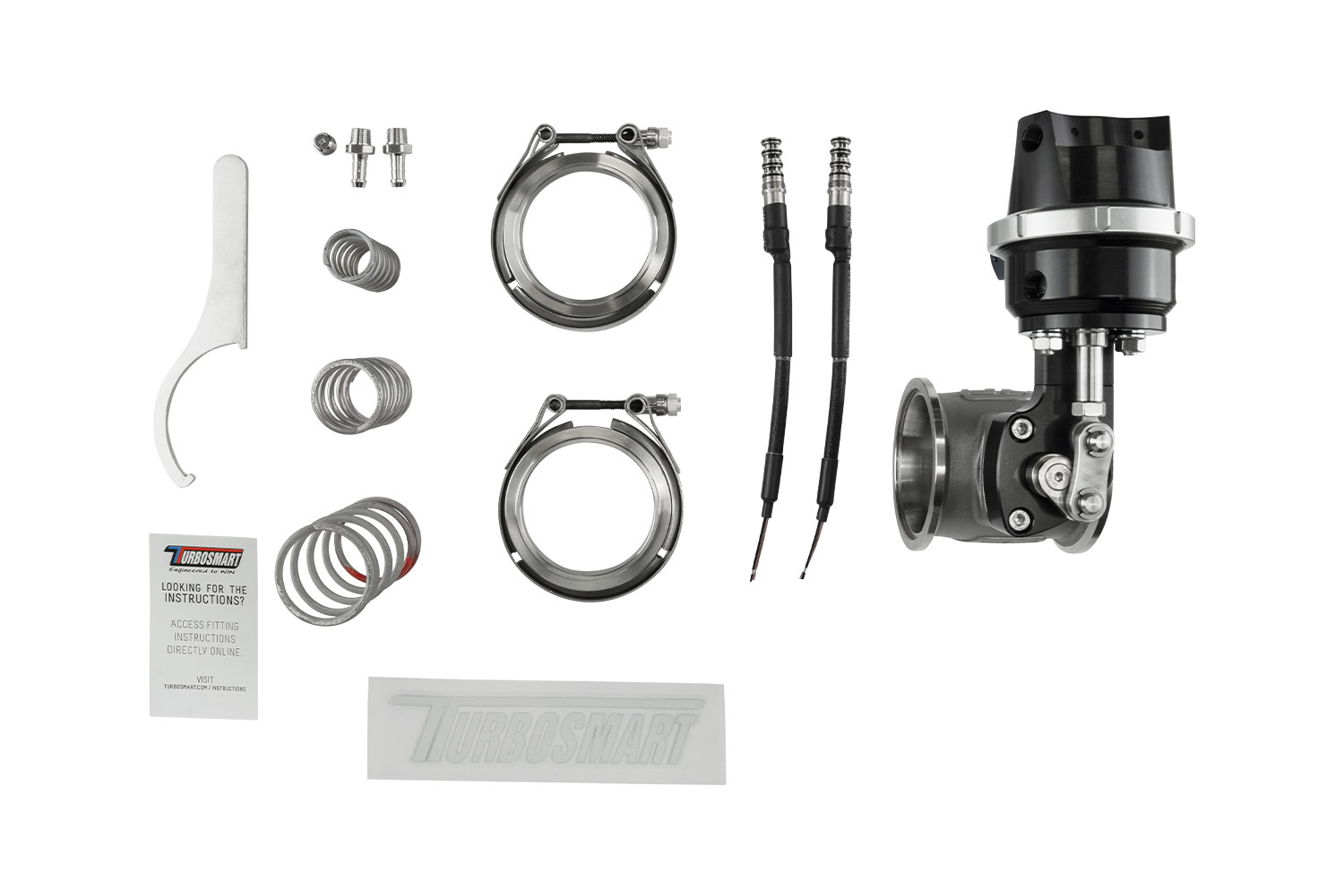 turbosmart PSG50CG Pneumatic StraightGate50 Compressed Gas (Solenoid) 7psi Black 6 turbosmart PSG50CG Pneumatic StraightGate50 Compressed Gas (Solenoid) 7psi Black - Image 6