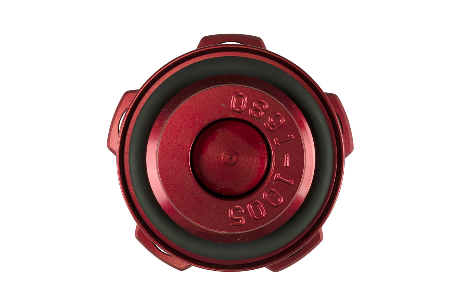 turbosmart Oil Cap - M42x4.5 - Subaru - Red 3 turbosmart Oil Cap - M42x4.5 - Subaru - Red - Image 3