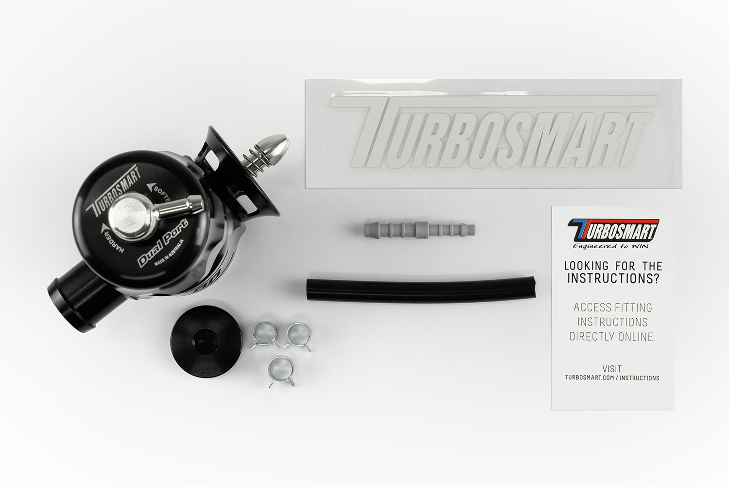 turbosmart BOV SmartPort Dual Port Subaru WRX 2015+ - Black 6 turbosmart BOV SmartPort Dual Port Subaru WRX 2015+ - Black - Image 6