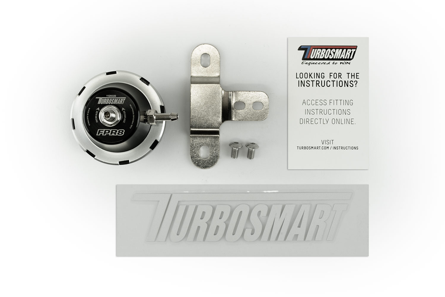 turbosmart FPR8 - Fuel Pressure Regulator - Black 6 turbosmart FPR8 - Fuel Pressure Regulator - Black - Image 6