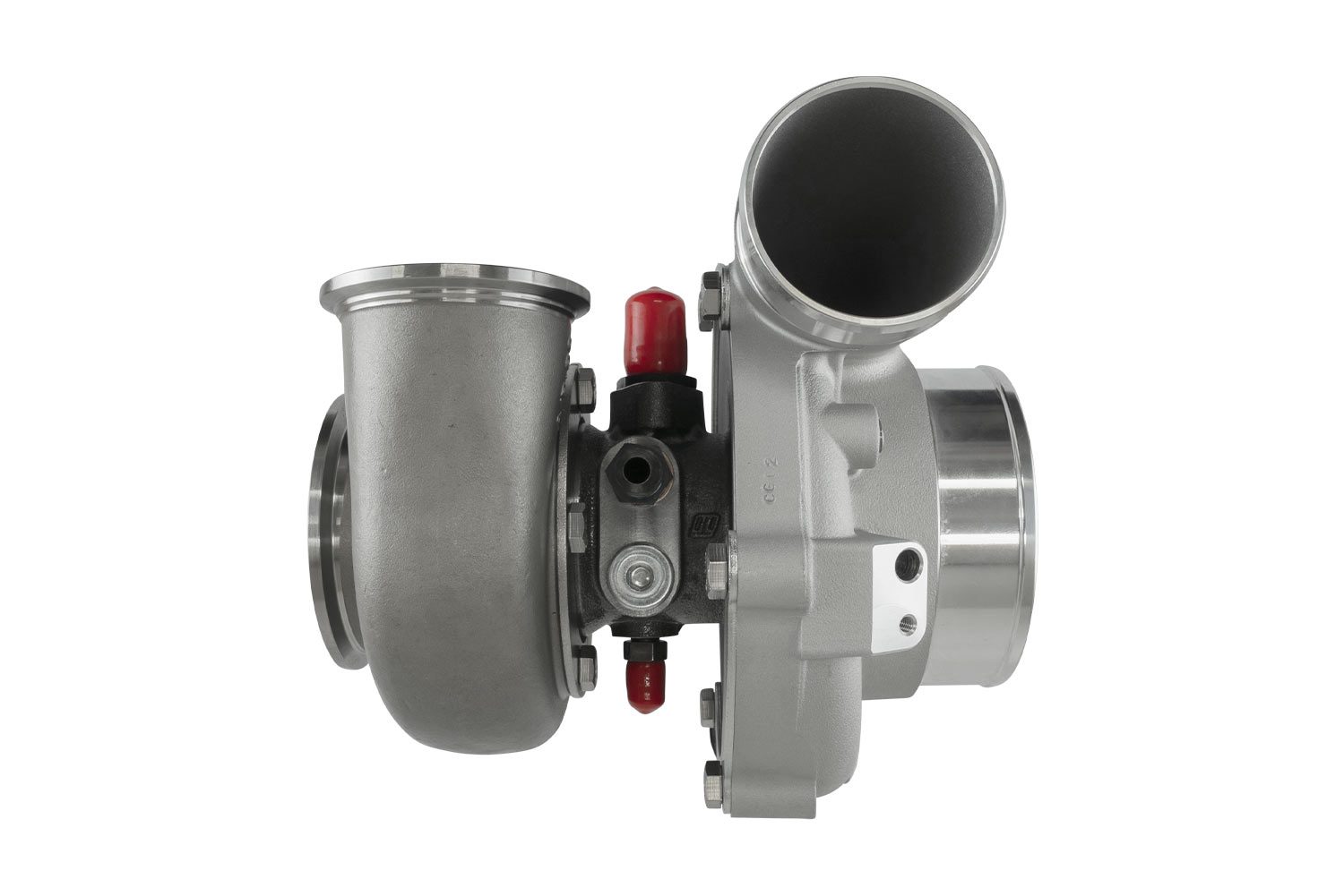 turbosmart TS-2 Turbocharger (Water Cooled) 6466 V-Band Reverse Rotation 0.82AR Externally Wastegated 3 turbosmart TS-2 Turbocharger (Water Cooled) 6466 V-Band Reverse Rotation 0.82AR Externally Wastegated - Image 3