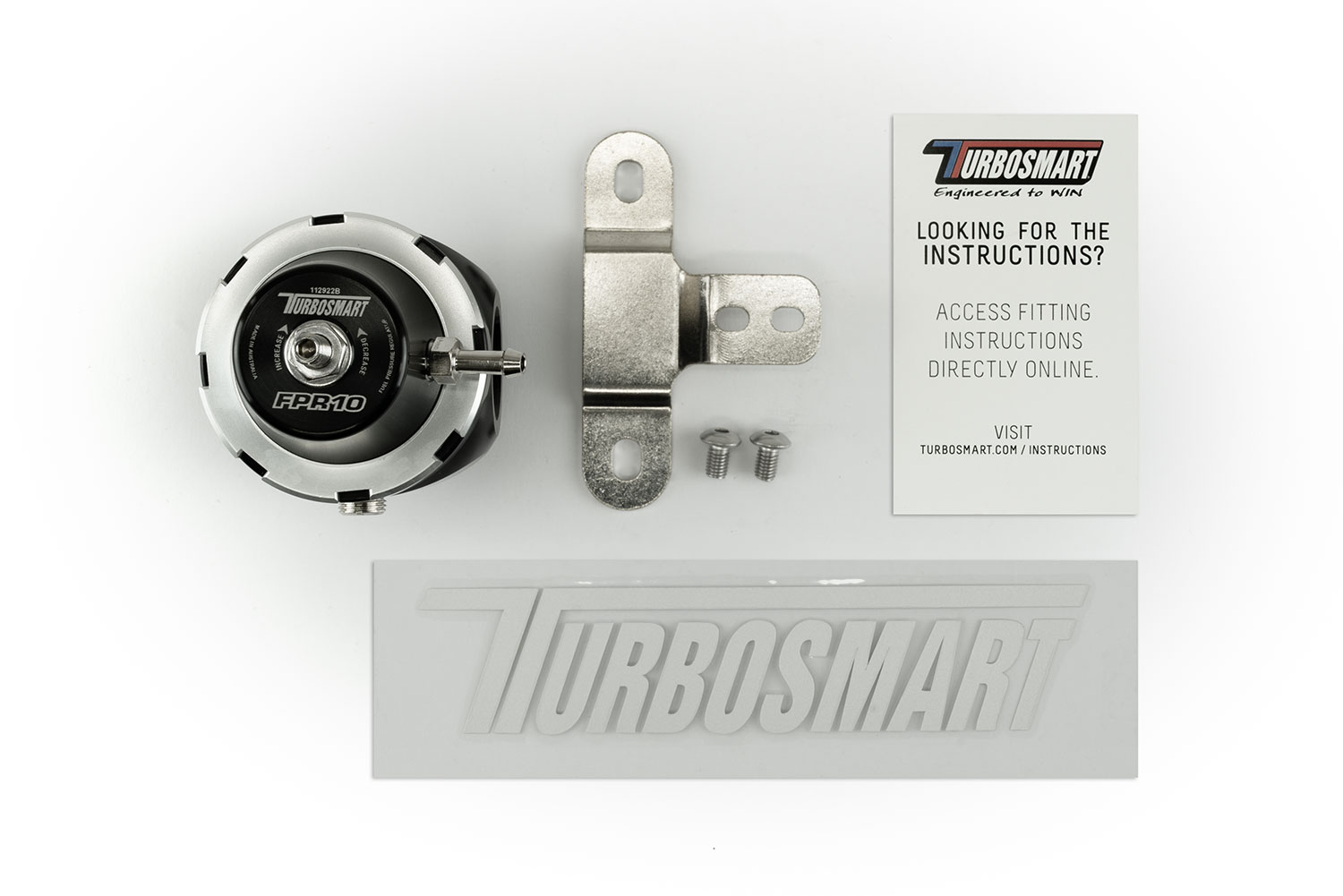 turbosmart FPR10 - Fuel Pressure Regulator - Black 6 turbosmart FPR10 - Fuel Pressure Regulator - Black - Image 6