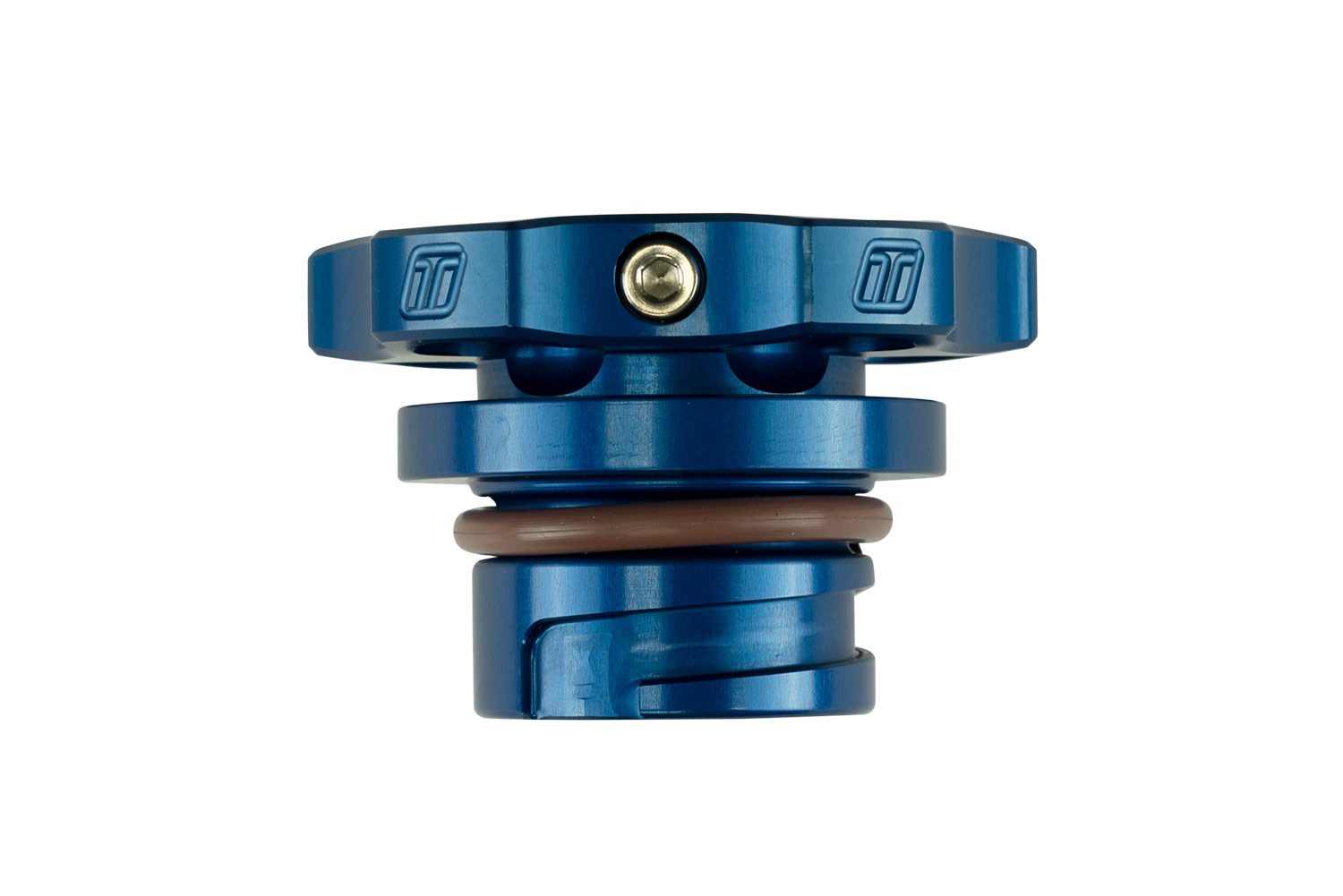 turbosmart Oil Cap - Notch - LS - Blue 2 turbosmart Oil Cap - Notch - LS - Blue - Image 2