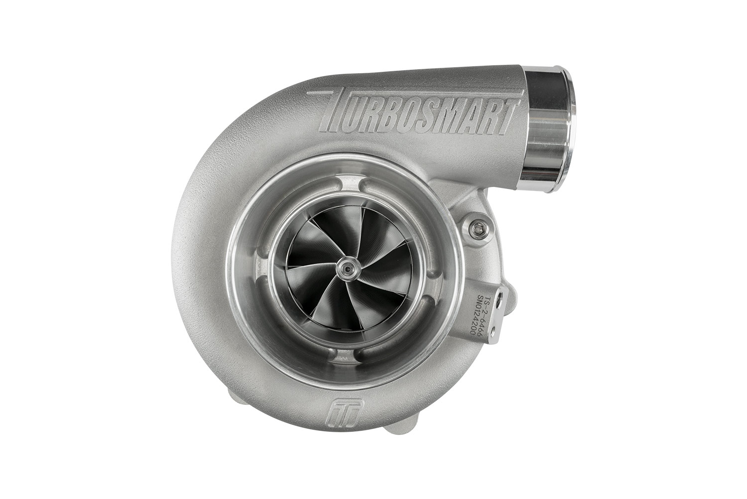 turbosmart TS-2 Turbocharger (Water Cooled) 6466 V-Band 0.82AR Externally Wastegated 2 turbosmart TS-2 Turbocharger (Water Cooled) 6466 V-Band 0.82AR Externally Wastegated - Image 2