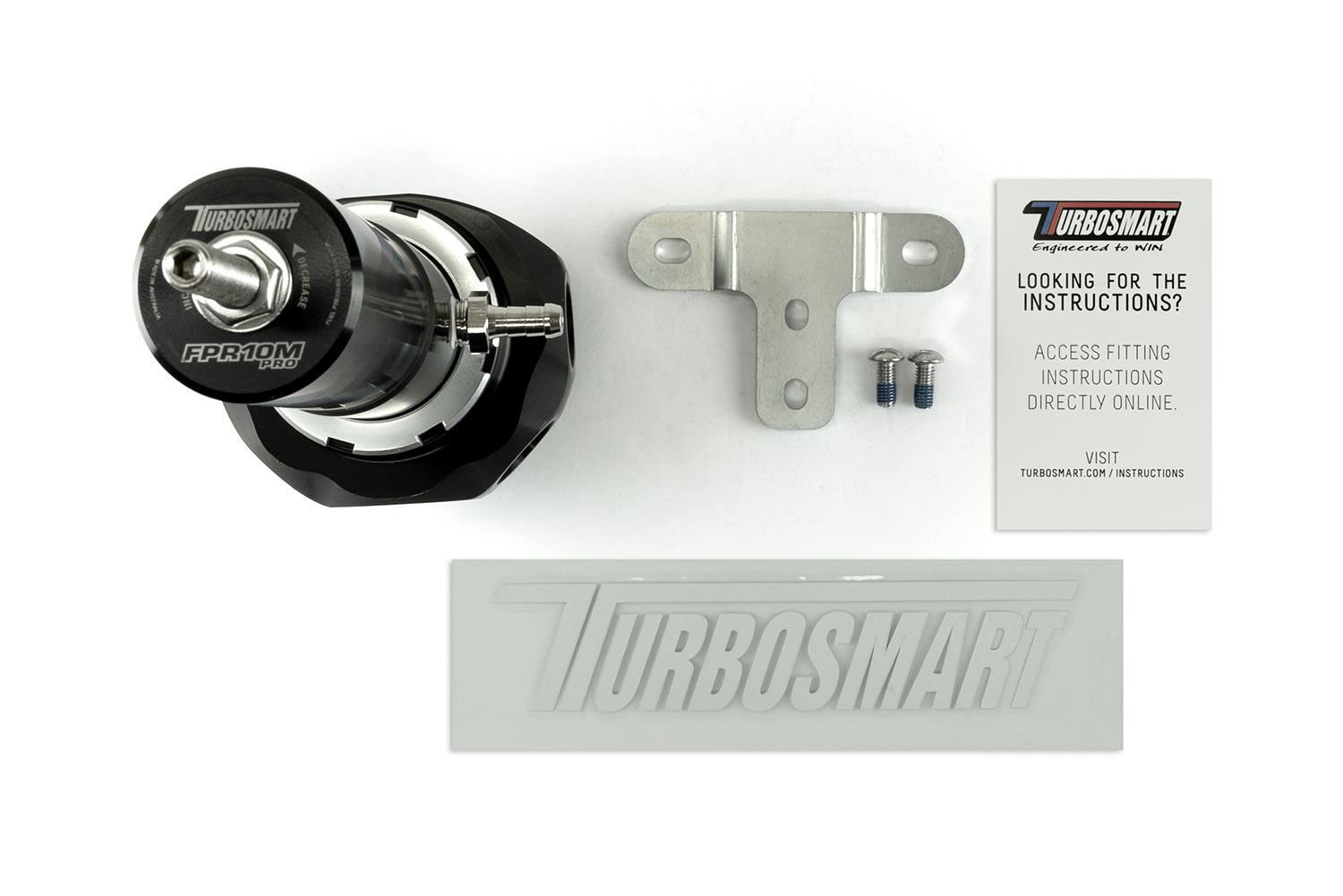 turbosmart FPR10M Pro - Fuel Pressure Regulator - Black 6 turbosmart FPR10M Pro - Fuel Pressure Regulator - Black - Image 6