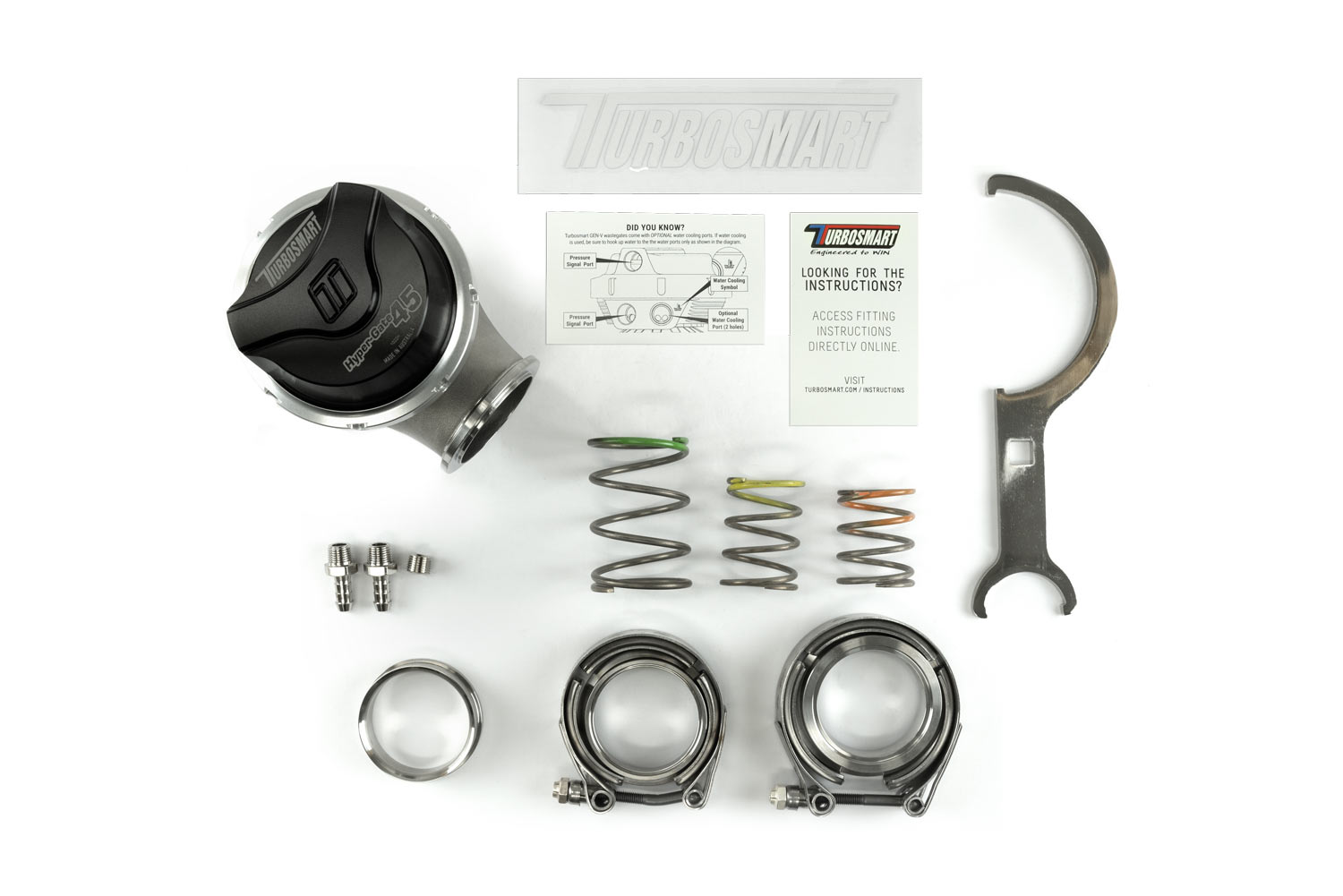 turbosmart GenV WG45 HyperGate45 14psi Black 5 turbosmart GenV WG45 HyperGate45 14psi Black - Image 5