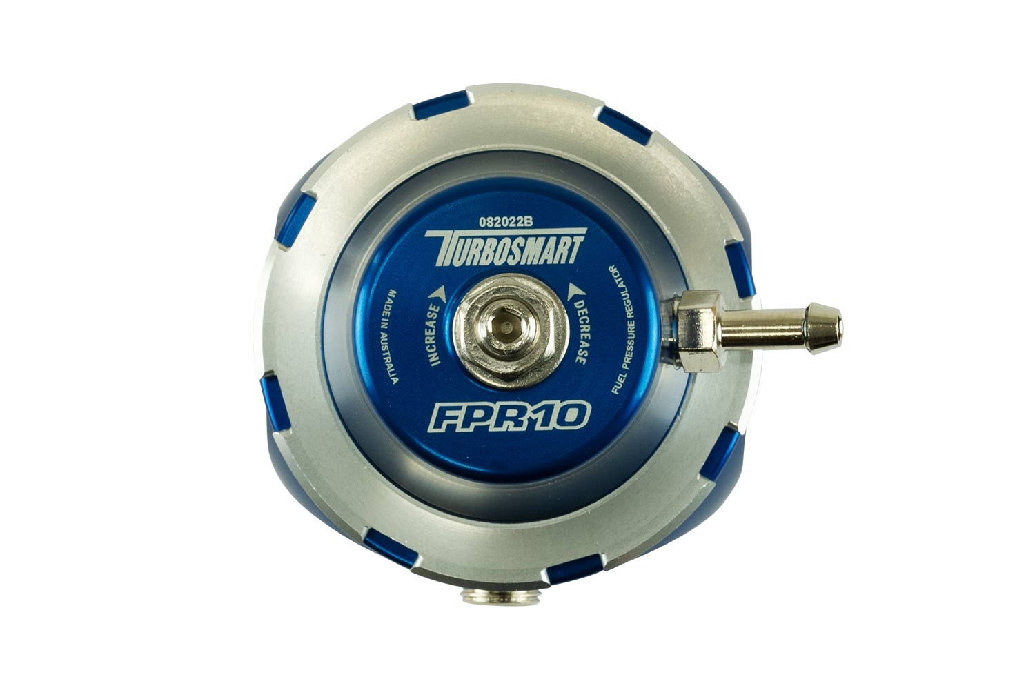 turbosmart FPR10 - Fuel Pressure Regulator - Blue 4 turbosmart FPR10 - Fuel Pressure Regulator - Blue - Image 4