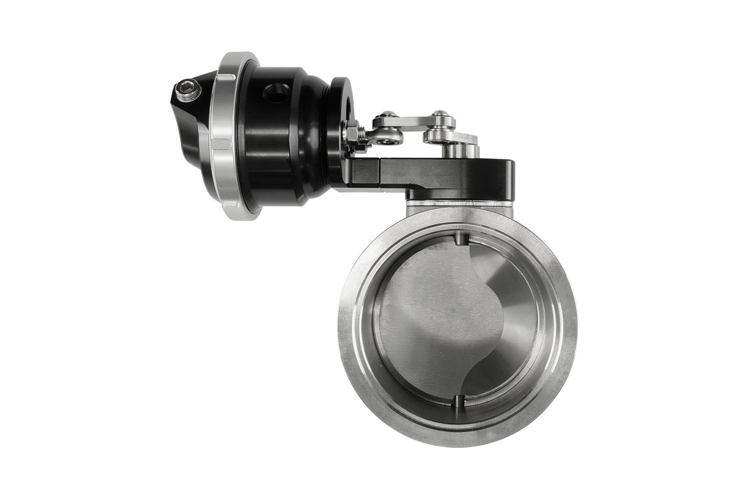 turbosmart PSG76 Pneumatic Straight Gate 6psi Black 3 turbosmart PSG76 Pneumatic Straight Gate 6psi Black - Image 3