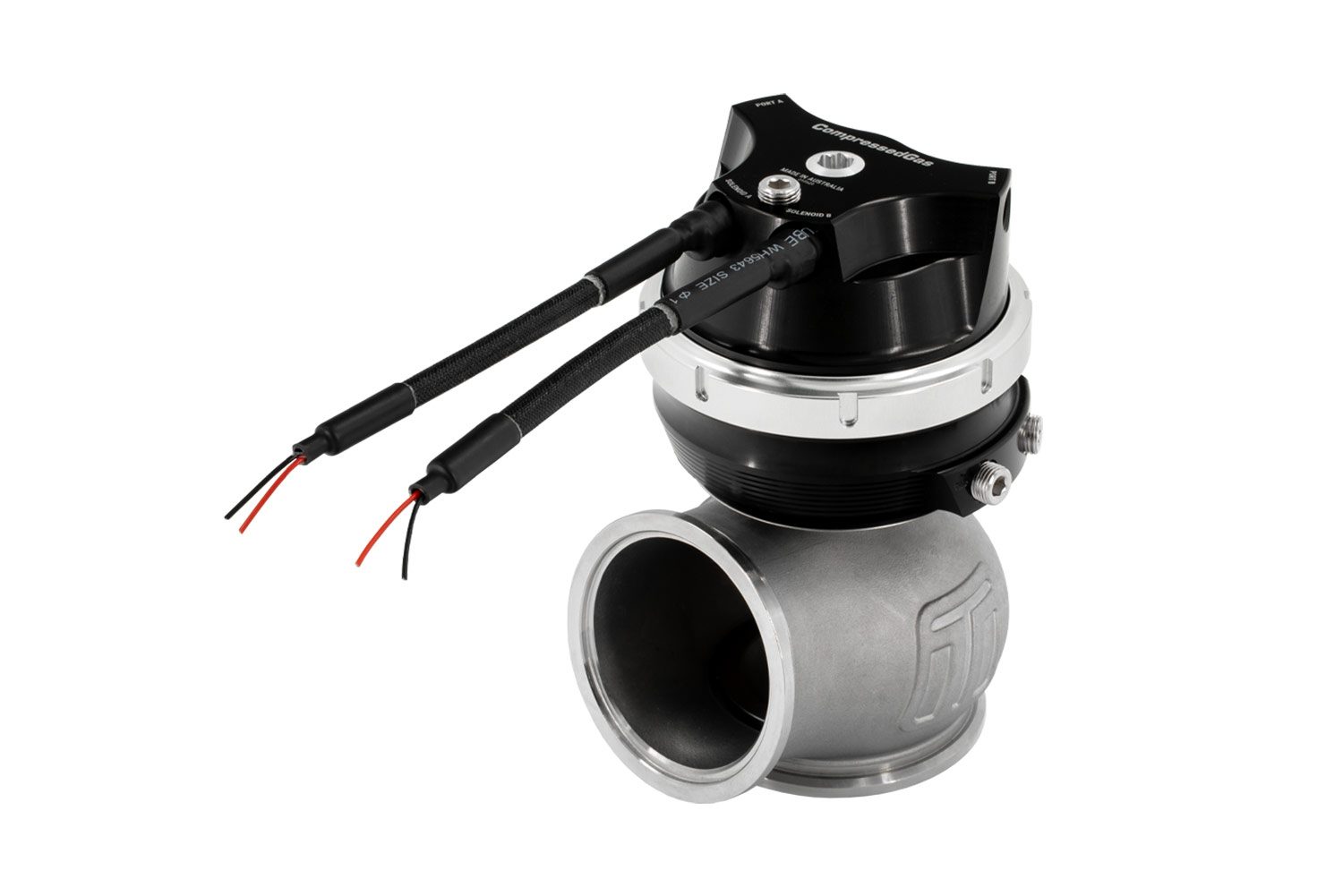 turbosmart GenV WG60CG PowerGate60 Compressed Gas (Solenoid) 7psi Black 1 turbosmart GenV WG60CG PowerGate60 Compressed Gas (Solenoid) 7psi Black