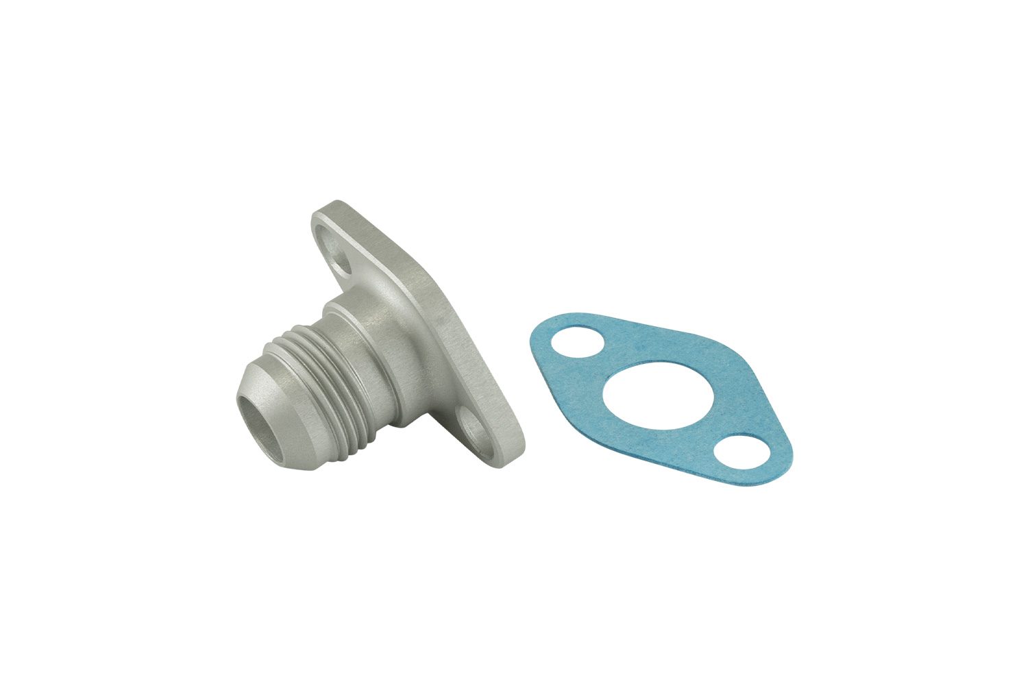 turbosmart 38.1mm 10AN Oil Drain Silver 1 turbosmart 38.1mm 10AN Oil Drain Silver