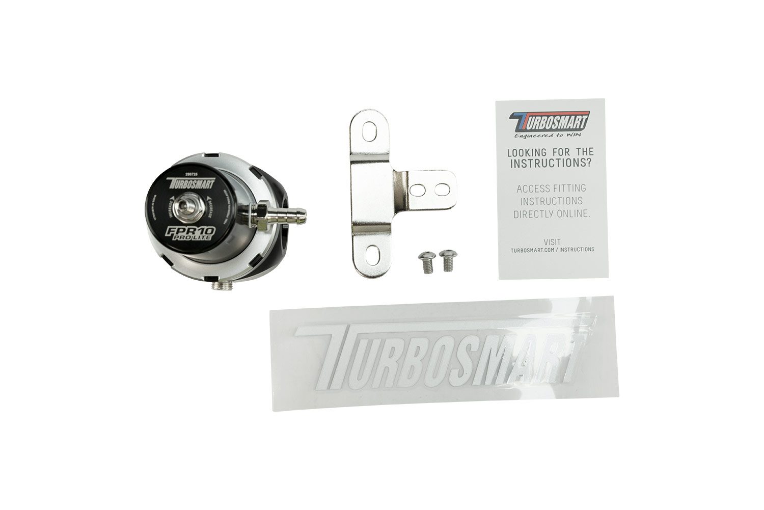 turbosmart FPR10 Pro-Lite Black - Fuel Pressure Regulator 6 turbosmart FPR10 Pro-Lite Black - Fuel Pressure Regulator - Image 6