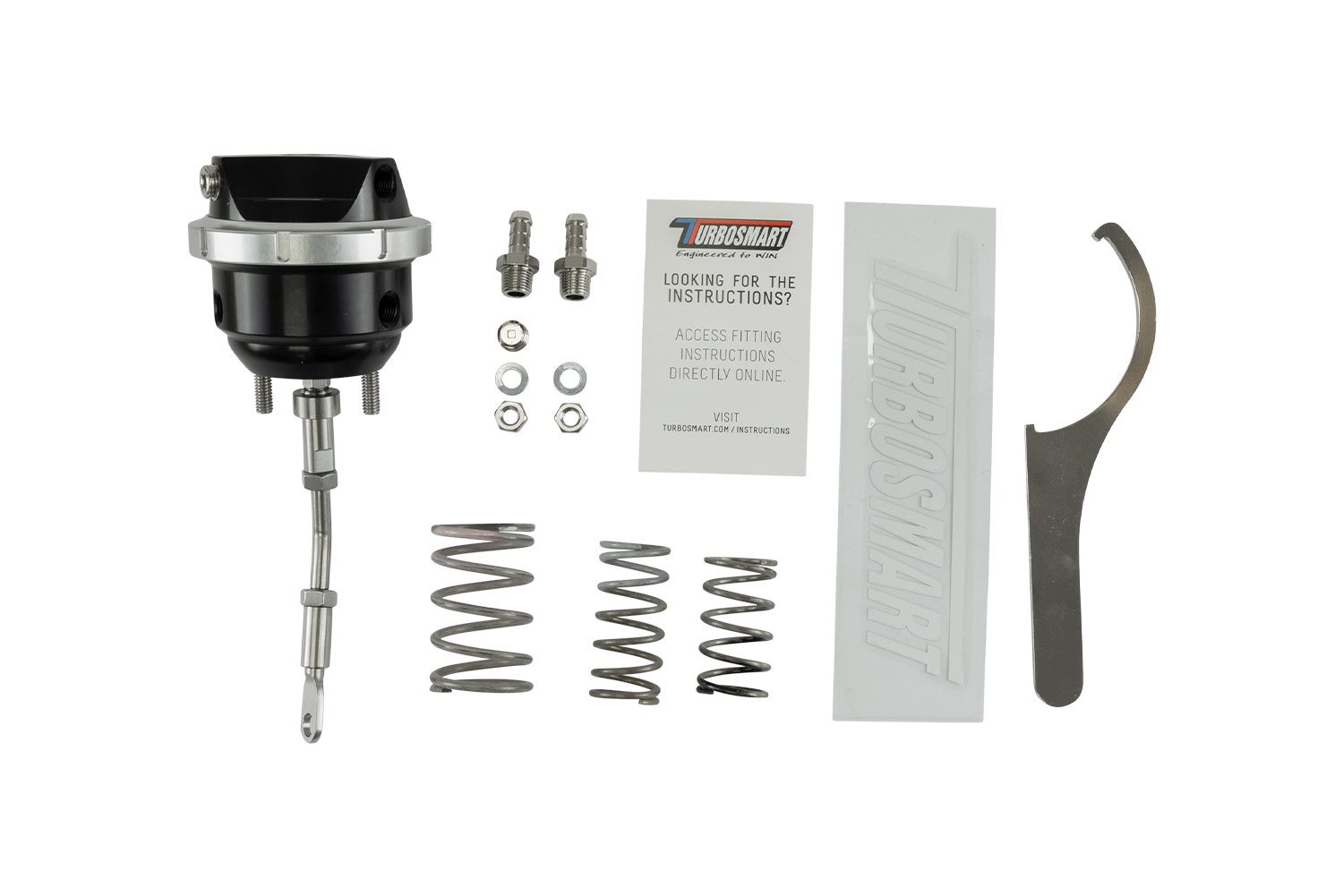 turbosmart GenV IWG (Twin Port) Wastegate Actuator Suit Garrett G25 14 Psi 6 turbosmart GenV IWG (Twin Port) Wastegate Actuator Suit Garrett G25 14 Psi - Image 6