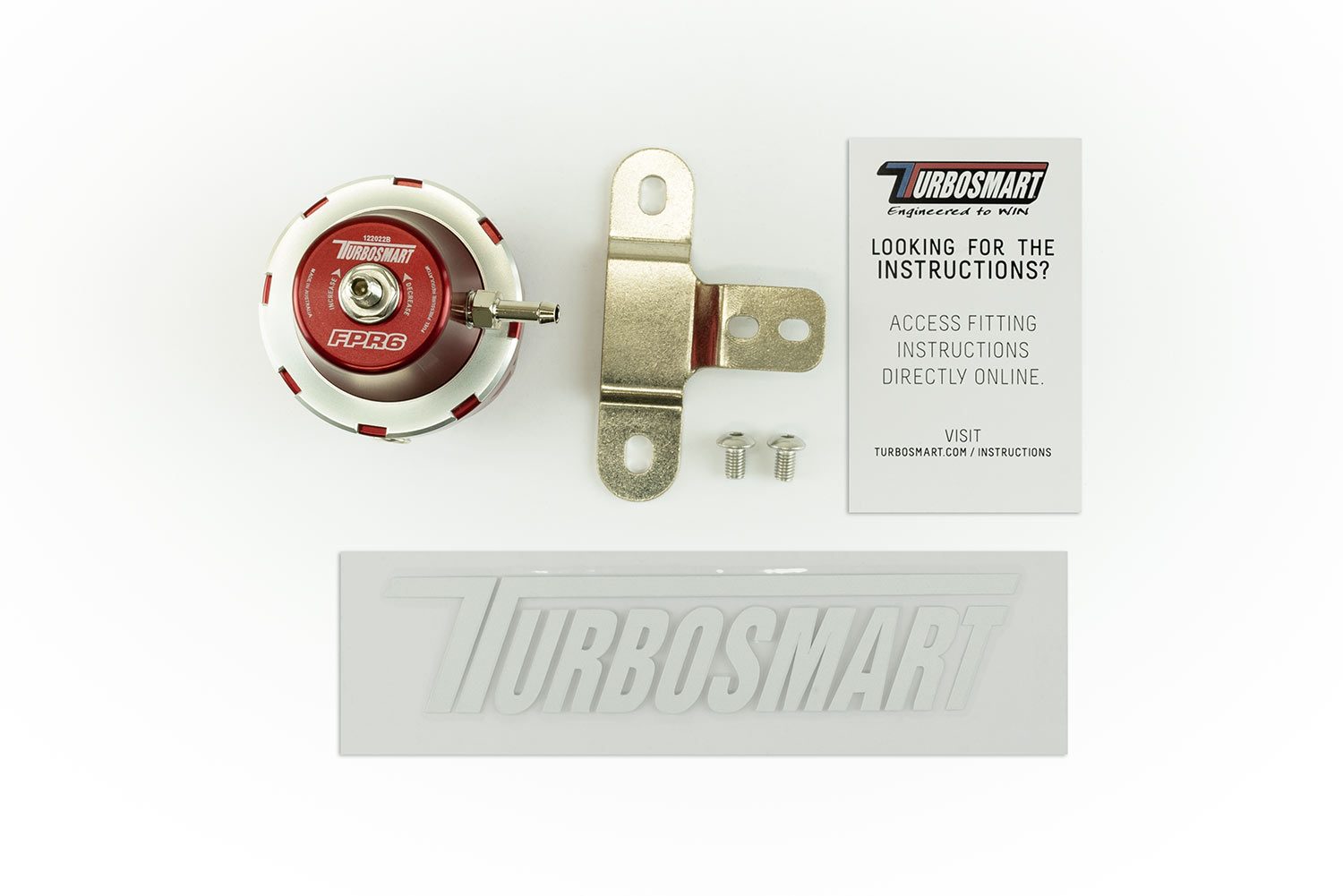 turbosmart FPR6 - Fuel Pressure Regulator - Red 6 turbosmart FPR6 - Fuel Pressure Regulator - Red - Image 6