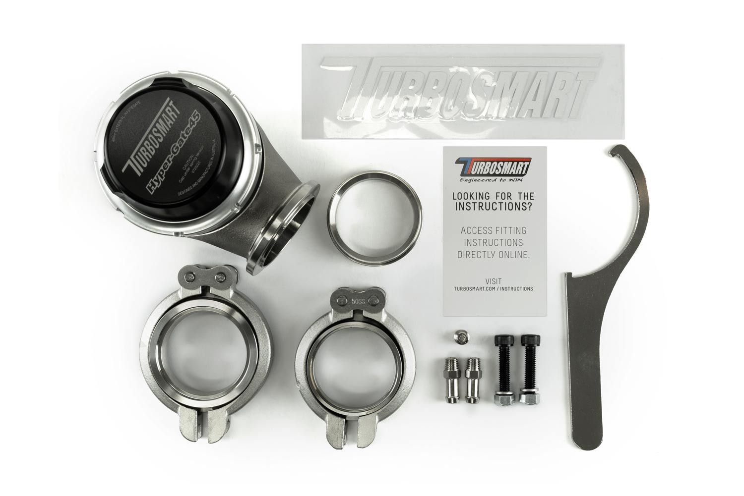 turbosmart Gen4 WG45 HyperGate45 7psi Black 6 turbosmart Gen4 WG45 HyperGate45 7psi Black - Image 6