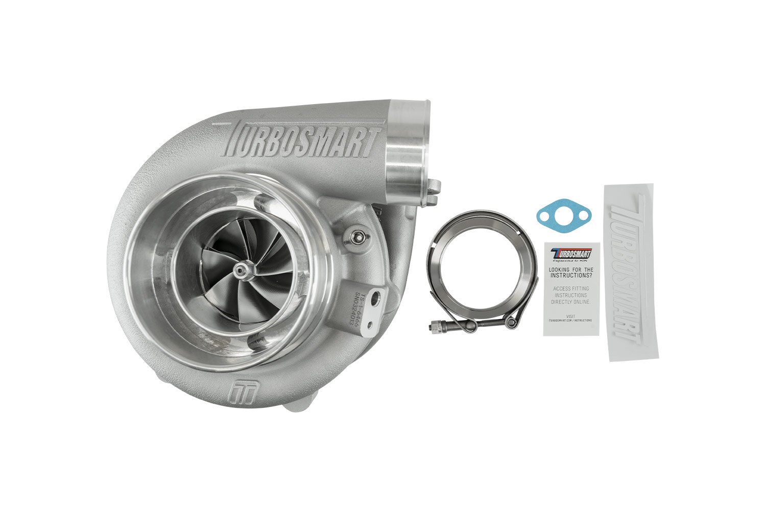 turbosmart TS-1 Turbocharger 6466 T4 Divided 1.00AR Externally Wastegated 6 turbosmart TS-1 Turbocharger 6466 T4 Divided 1.00AR Externally Wastegated - Image 6
