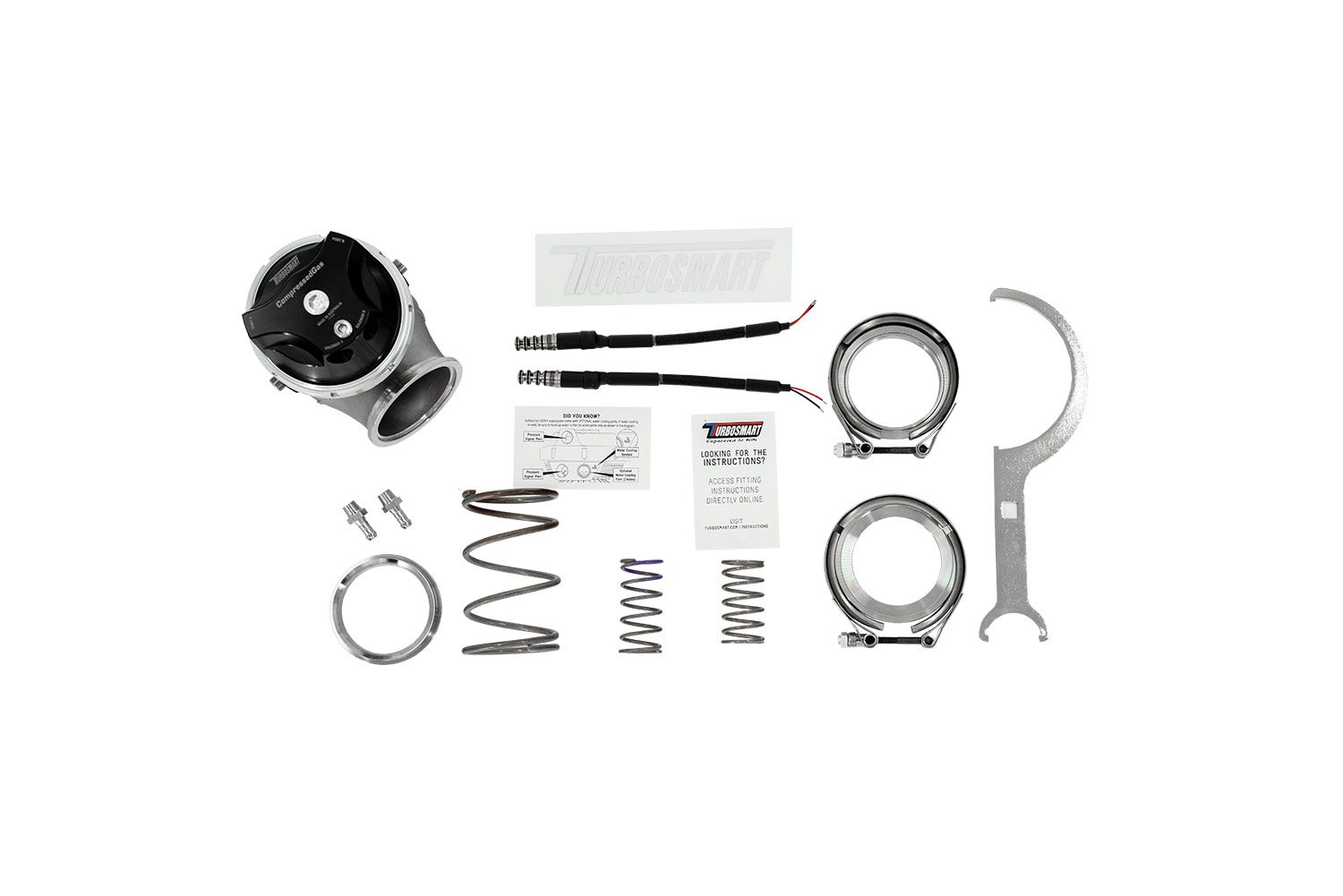 turbosmart GenV WG60CG PowerGate60 Compressed Gas (Solenoid) 7psi Black 6 turbosmart GenV WG60CG PowerGate60 Compressed Gas (Solenoid) 7psi Black - Image 6