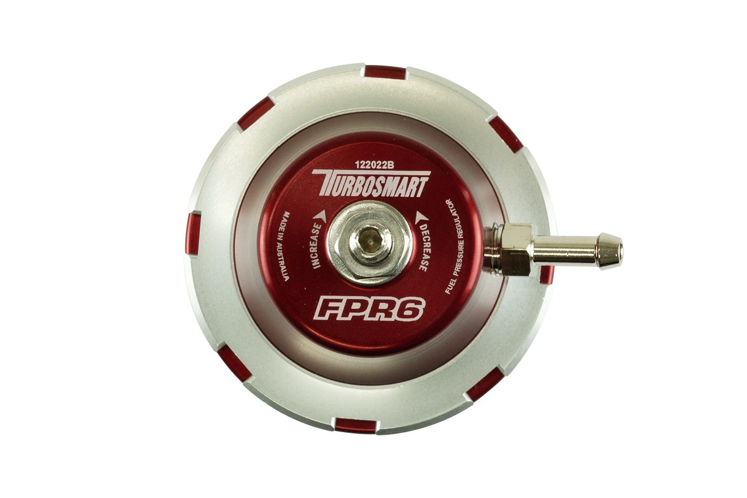 turbosmart FPR6 - Fuel Pressure Regulator - Red 4 turbosmart FPR6 - Fuel Pressure Regulator - Red - Image 4
