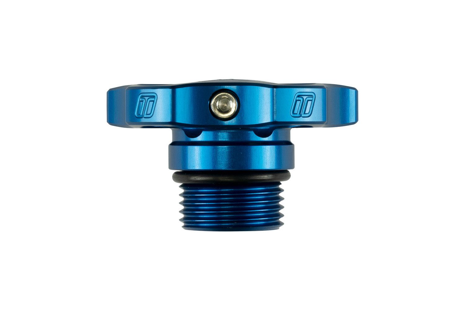turbosmart Oil Cap - 12AN - Blue 2 turbosmart Oil Cap - 12AN - Blue - Image 2