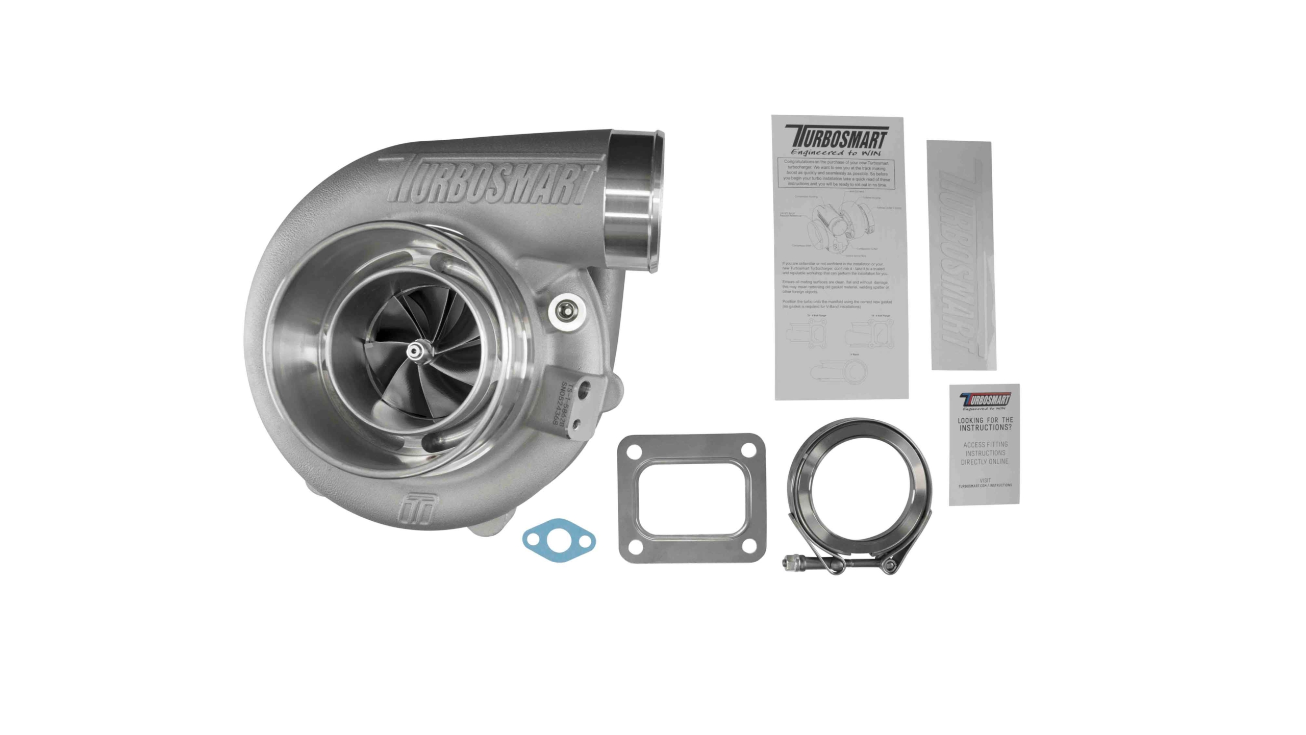 turbosmart TS-1 Turbocharger 5862 T4 0.82AR Externally Wastegated 6 turbosmart TS-1 Turbocharger 5862 T4 0.82AR Externally Wastegated - Image 6