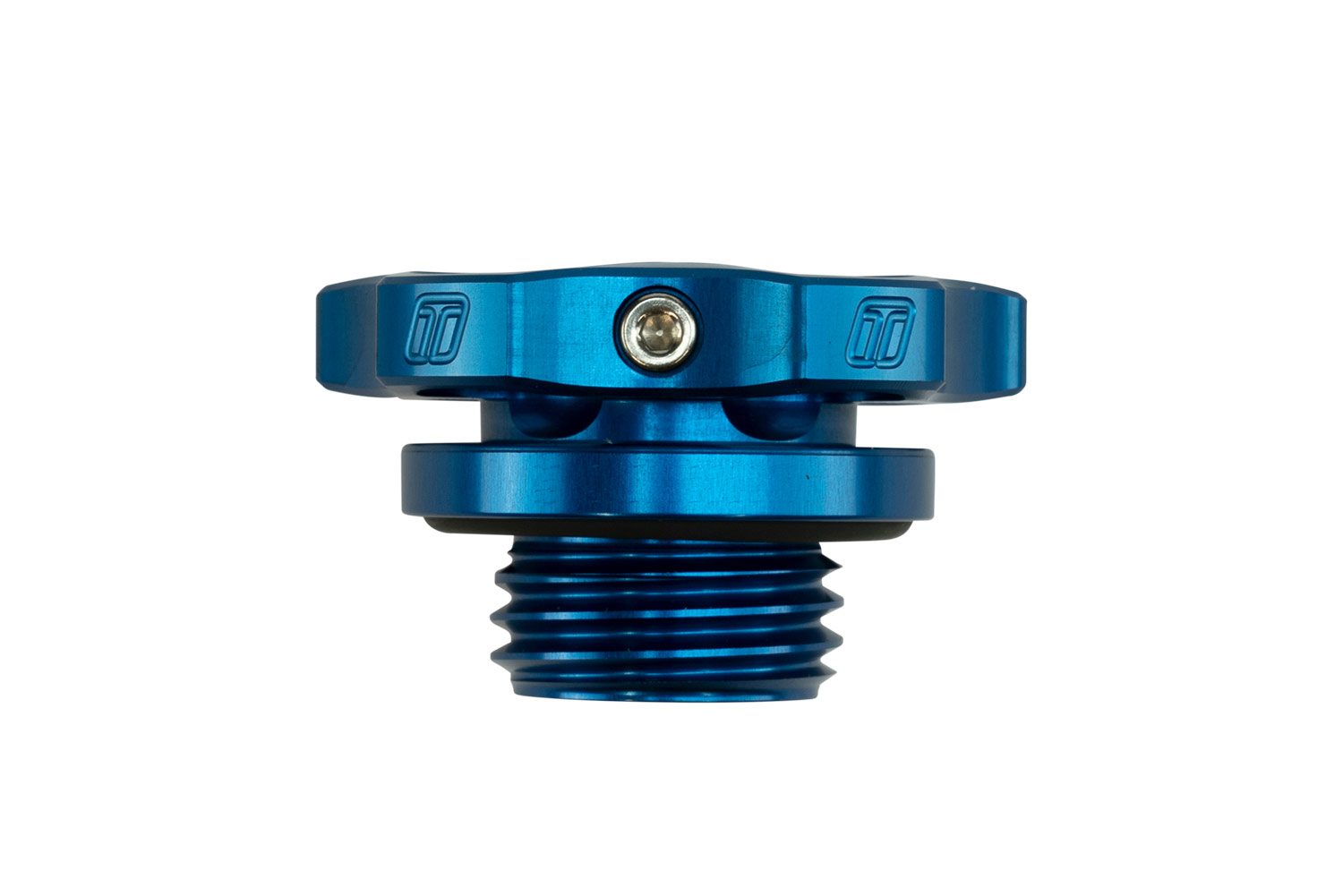 turbosmart Oil Cap - M32x3.5 - Nissan - Blue 2 turbosmart Oil Cap - M32x3.5 - Nissan - Blue - Image 2