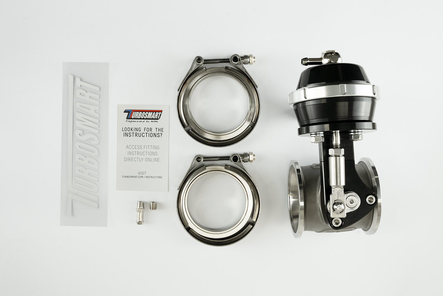 turbosmart PSG50V Pneumatic StraightGate (Vacuum) 6 InHg Black 6 turbosmart PSG50V Pneumatic StraightGate (Vacuum) 6 InHg Black - Image 6
