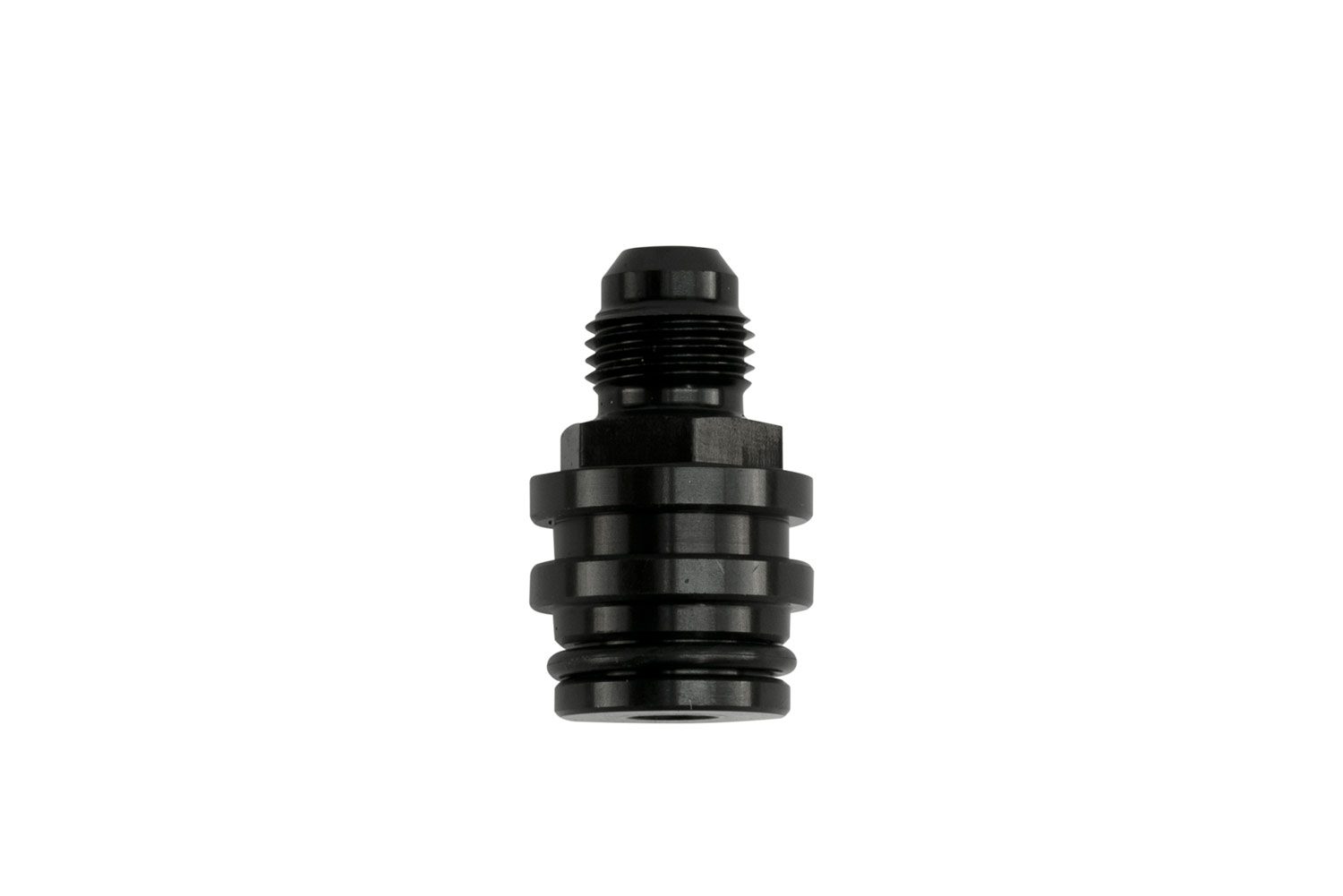 turbosmart Oil Cap - -6AN Centre - Black 1 turbosmart Oil Cap - -6AN Centre - Black