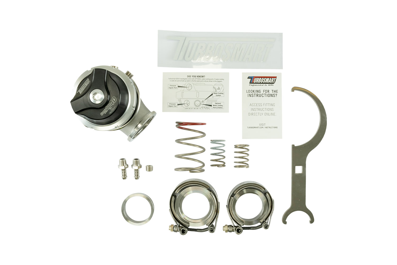 turbosmart GenV WG40CG CompGate40 Compressed Gas 7psi Black 6 turbosmart GenV WG40CG CompGate40 Compressed Gas 7psi Black - Image 6