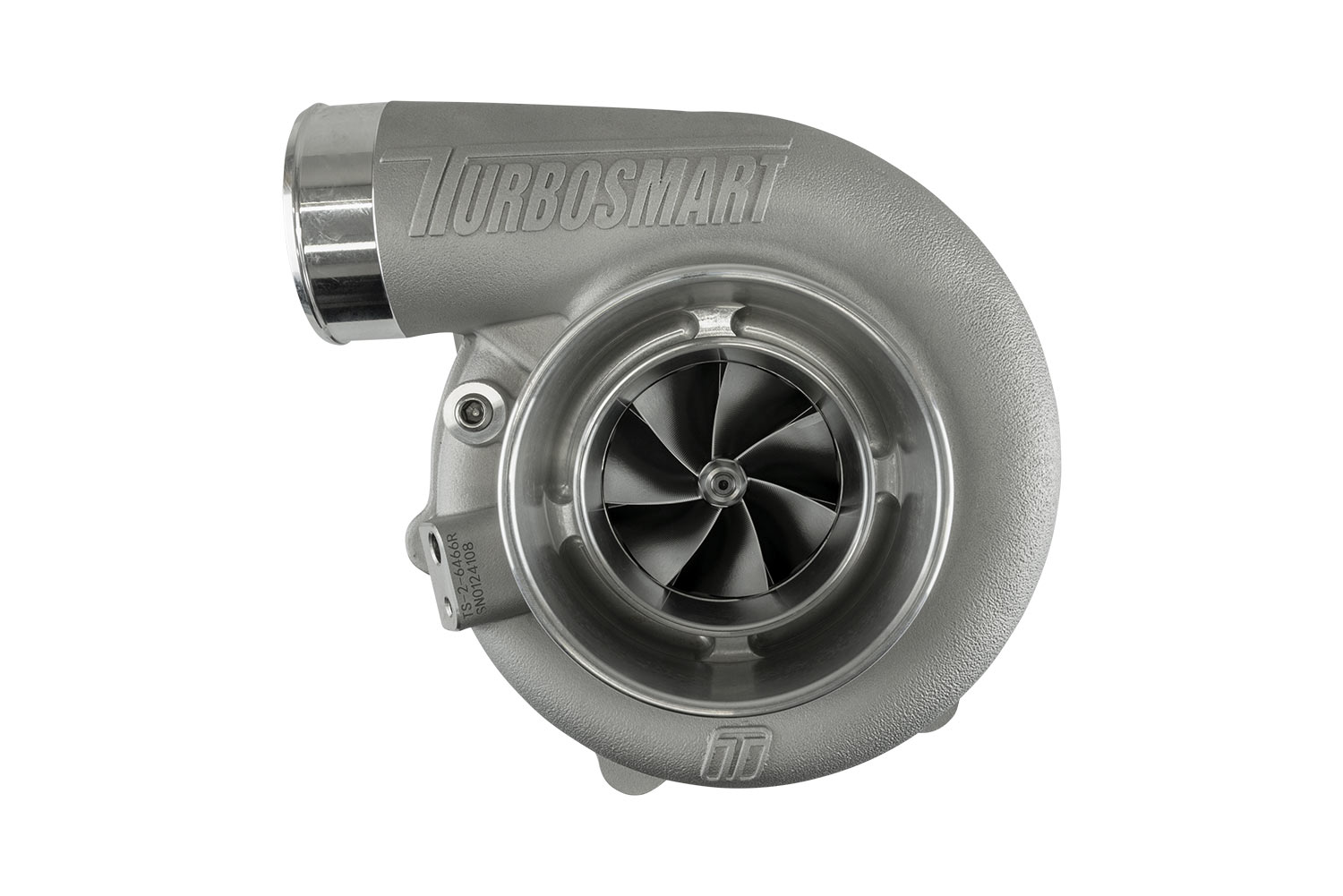 turbosmart TS-2 Turbocharger (Water Cooled) 6466 V-Band Reverse Rotation 0.82AR Externally Wastegated 2 turbosmart TS-2 Turbocharger (Water Cooled) 6466 V-Band Reverse Rotation 0.82AR Externally Wastegated - Image 2