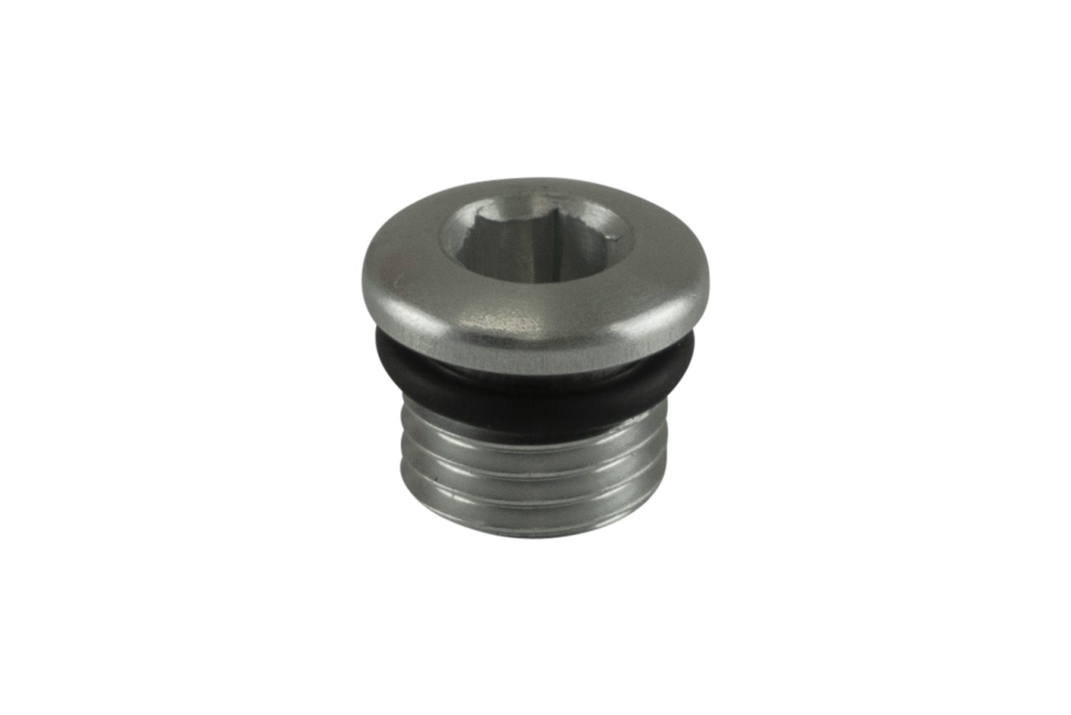 turbosmart Fitting -4 AN ORB Blank - Silver 1 turbosmart Fitting -4 AN ORB Blank - Silver