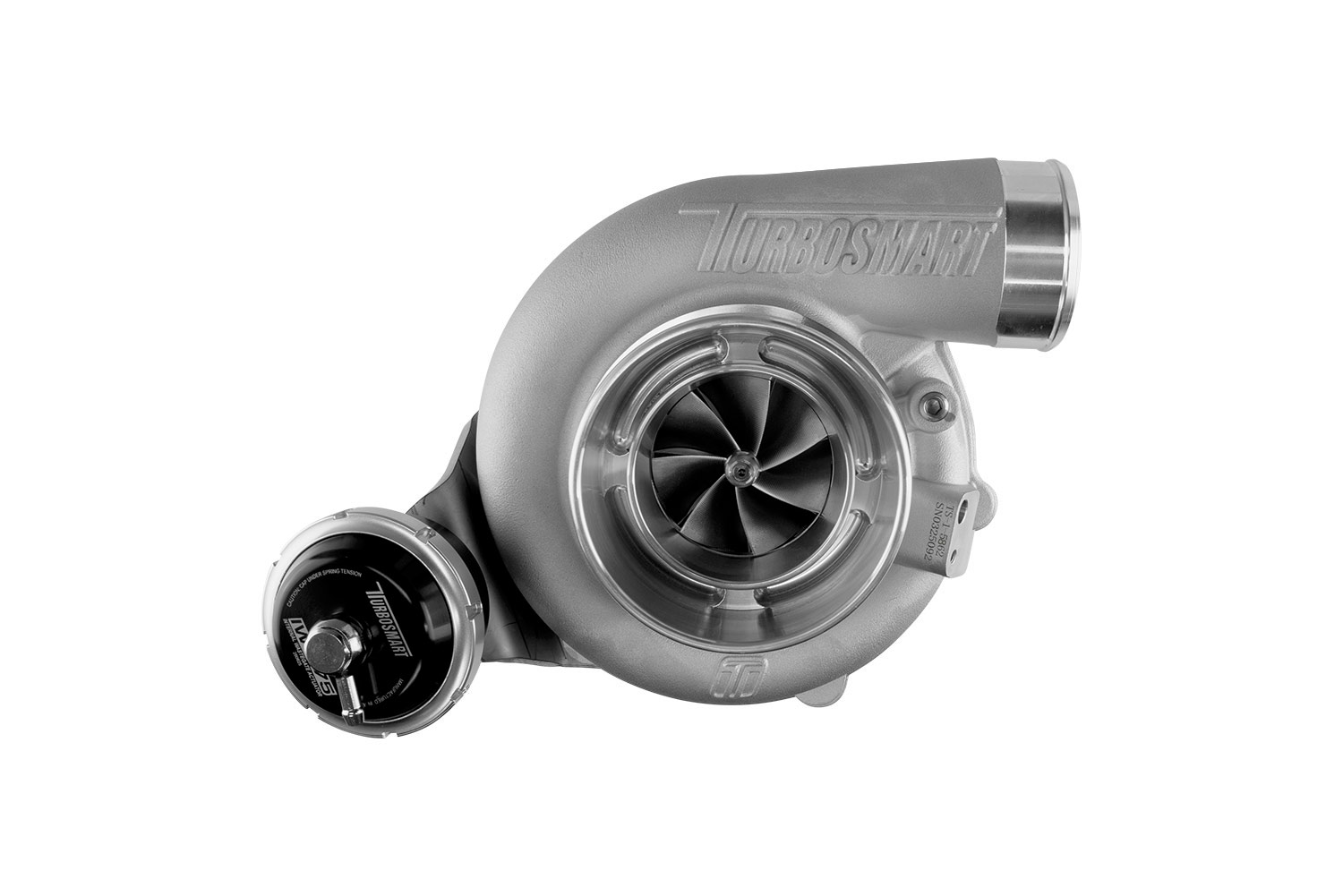 turbosmart TS-1 Turbocharger 5862 V-Band 0.82AR Internally Wastegated (14psi) 2 turbosmart TS-1 Turbocharger 5862 V-Band 0.82AR Internally Wastegated (14psi) - Image 2