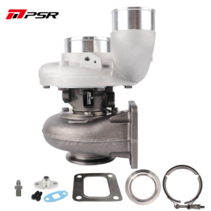 Pulsar Turbo - Billet 363D 366D 369D DUAL CERAMIC BALL BEARING Turbo with 90Â¡Ã£ Elbow Outlet Compressor