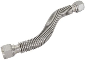 Pulsar Turbo - PSR -12AN -10AN Stainless Steel Turbo Oil Drain/Return flexible Pipe 300mm/450mm/600mm