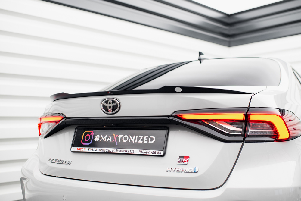 Maxton Design Toyota Corolla Spoiler - Gloss (Saloon 2019-2023) 1 Maxton Design Toyota Corolla Spoiler - Gloss (Saloon 2019-2023)