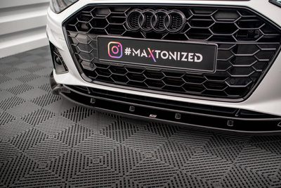 Maxton Design - Front Splitter Audi A4 S-Line / S4 B9 Facelift v1 (2019-2024) 3 Maxton Design - Front Splitter Audi A4 S-Line / S4 B9 Facelift v1 (2019-2024) - Image 3