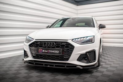 Maxton Design - Front Splitter Audi A4 S-Line / S4 B9 Facelift v1 (2019-2024) 1 Maxton Design - Front Splitter Audi A4 S-Line / S4 B9 Facelift v1 (2019-2024)