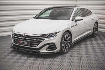 Maxton Design - Front Splitter Volkswagen Arteon R-Line Sedan / Shooting Brake Mk1 Facelift v1 (2020-2024) 1 Maxton Design - Front Splitter Volkswagen Arteon R-Line Sedan / Shooting Brake Mk1 Facelift v1 (2020-2024)
