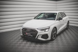 Maxton Design - Front Splitter Audi S3 / A3 S-Line 8Y v2 12 eng ps Front Splitter V 2 Audi S3 A3 S Line 8Y 13320 5